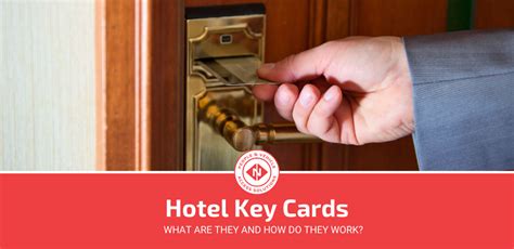 How hotel room key cards work .
